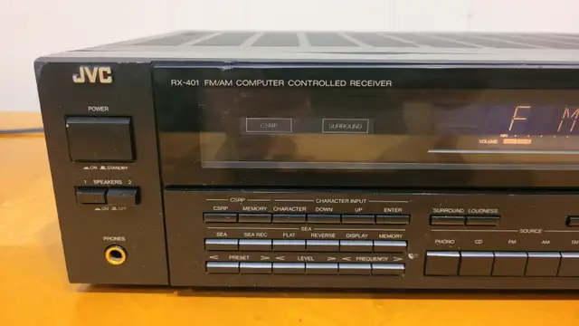 JVC RX-401 AM/FM Computer Controlled Stereo Receiver in Stereo Systems & Home Theatre in Mississauga / Peel Region - Image 3