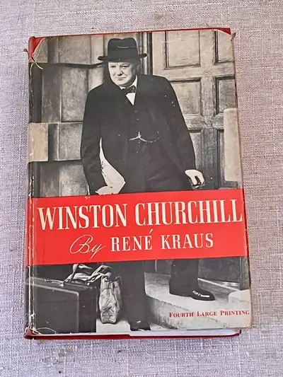 Winston Churchill by Rene Kraus hardcover book , View more