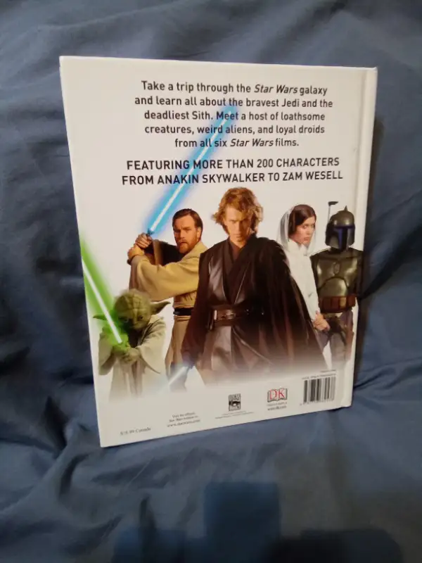 2-STAR WARS ENCYCLOPEDIA OF CHARACTERS in Children & Young Adult in Winnipeg - Image 3
