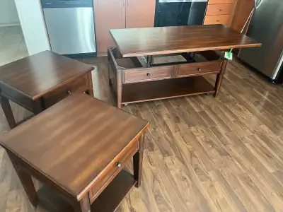1 Coffee and 2 End Tables, View more