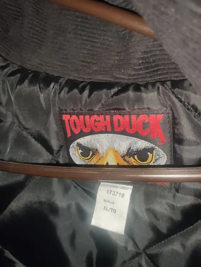 NEW Tough Duck Men’s Hydro Parka Black, XL Industrial-Strength in Men's in Calgary - Image 8