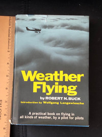  Weather Flying by Robert N Buck hardcover