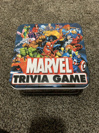 Marvel comics trivia game 