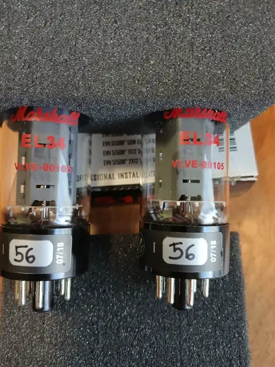 Marshall EL-34 Power Tubes, View more