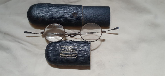 Antique Bi-focal lense Glasses Circa 1930 in Arts & Collectibles in Kitchener / Waterloo - Image 2