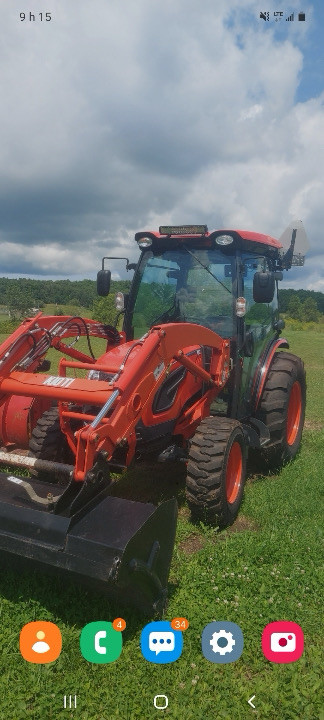 Tracteur Kioti 2020 avec souffleuse  in Farming Equipment in Gatineau