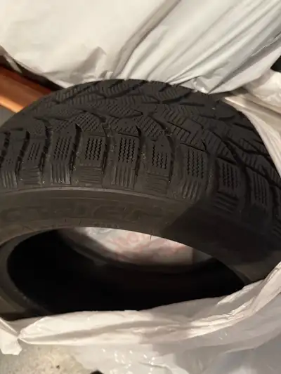 Four Toyo G3 Ice Winter Tires 215/55R16 93T Great condition; I am selling them because they don’t fi...