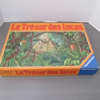 1989 RAVENSBURGER LE TRÉSOR DES INCAS TRESOR JEU COMPLET
