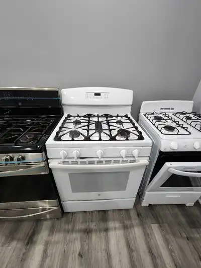 GE !! GAS STOVE RANGE OVEN WHITE , View more