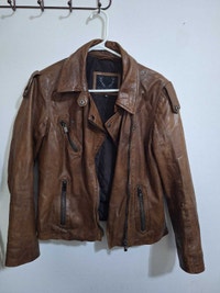 100% leather, women's leather jacket /Manteau de cuir City of Montréal Greater Montréal Preview