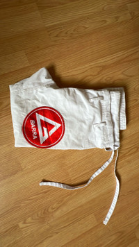 GRACIE BARRA GB Edition GB Pants Ripstop WHITE Adult Size A1