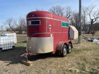 Two Place W-W Horse Trailer