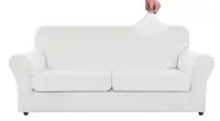 Couch cover – fitted, 3 piece set -new