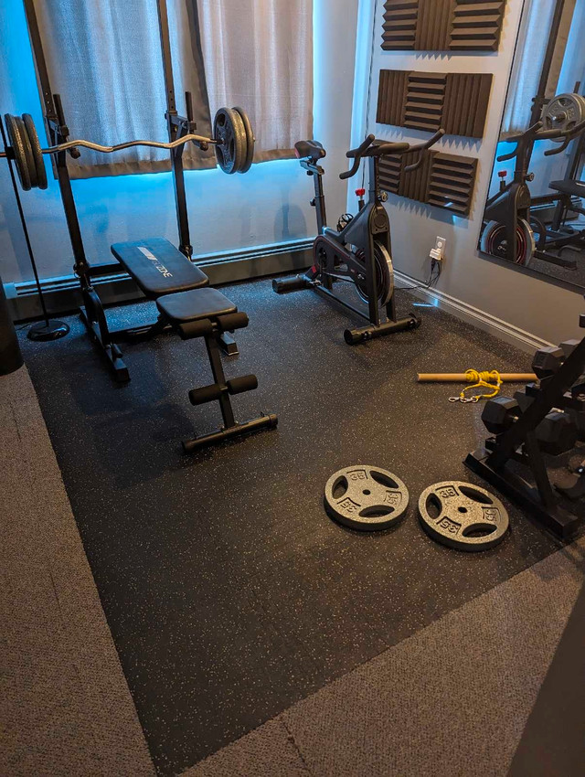 Home Gym (moving sale)!!! in Exercise Equipment in Prince George