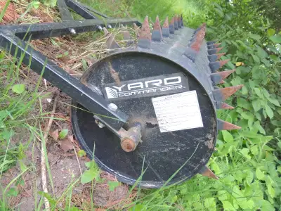 Commander Attachment 3 FT Tow-Behind Drum Spike Aerator, View more