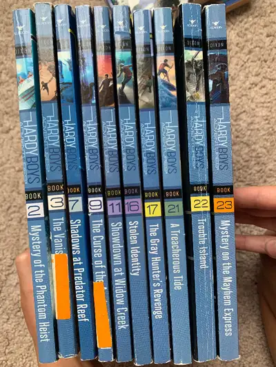 Hardy boys books, View more