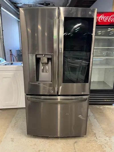 LG Fridge french door  glass door 33" KL Sudbury Appliances, View more