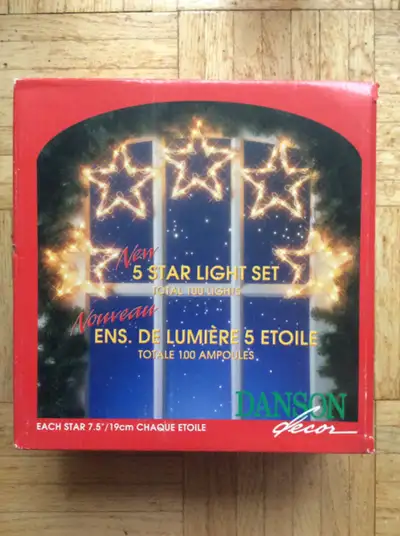NEW STAR LIGHTS lumières étoiles neuves, View more