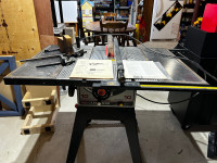 10” Craftsman table saw and stand