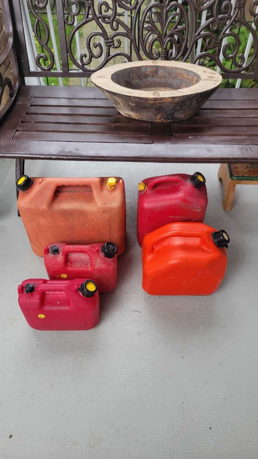Gasoline Fuel Containers -$4each | Outdoor Tools & Storage | Markham ...