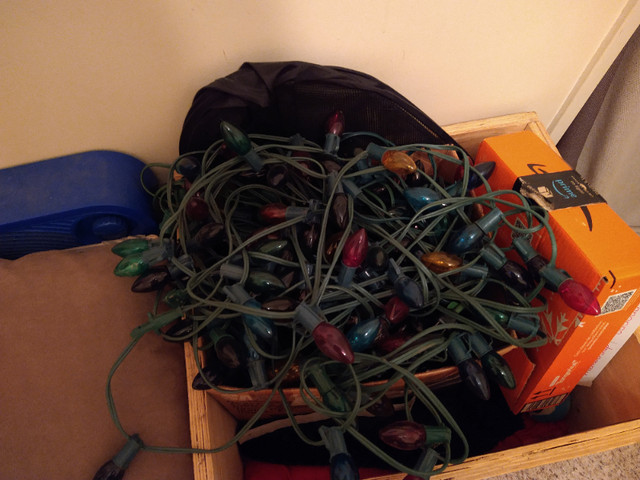 christmas out door lights for sale over 15 strands in Other in Edmonton