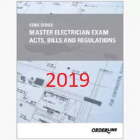 Master Electrician Exam Acts, Bills and Regulation 9781771952040