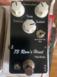 Vick Audio Boutique 73 Ram's Head distortion pedal