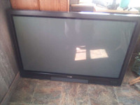 Big screen TV for sale.