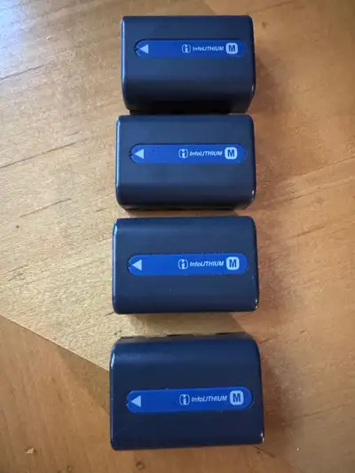 4 Batteries for Sony NP-FM30 (Upper Beaches)s), View more