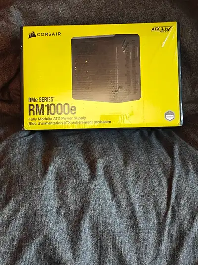 Selling my Corsair 80 plus gold RM1000e fully modular ATX power supply. Got it when building my PC t...