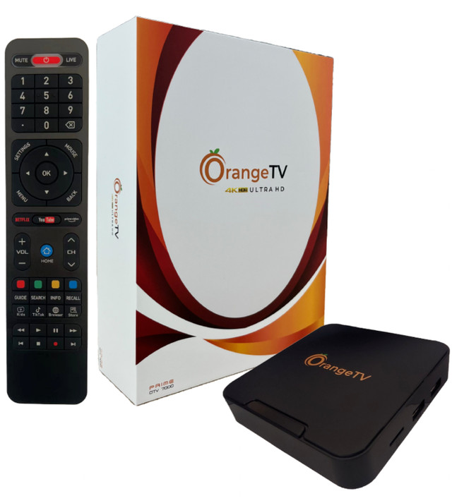 ORANGE PRIME IPTV Box On sale with 6 months Free Trail in General Electronics in City of Toronto - Image 2