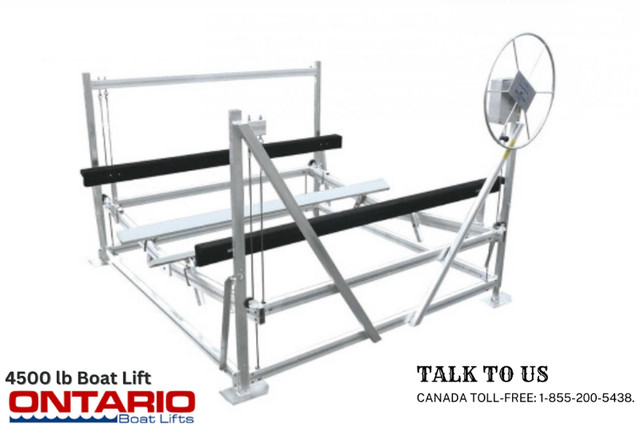 MUST Have: Bertrand 4500 lb Boat Lift for Easy Docking. in Other in Ottawa