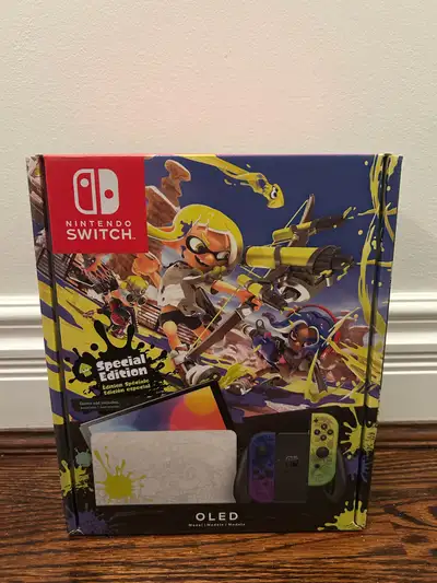 Nintendo Switch Splatoon OLED - BRAND NEW , View more