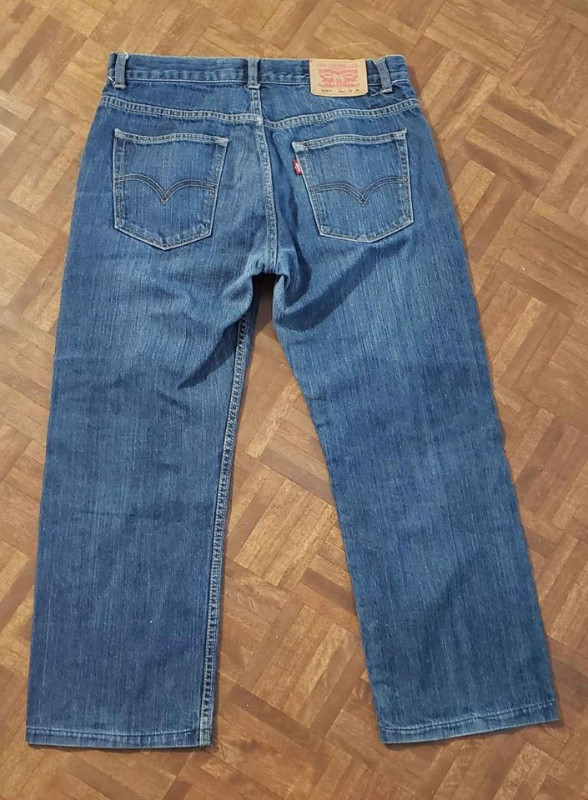 sell or trade / Levis 505 straight jeans 18reg 29x29 pants 18 29 dans Hommes  à Longueuil/Rive Sud - Image 4