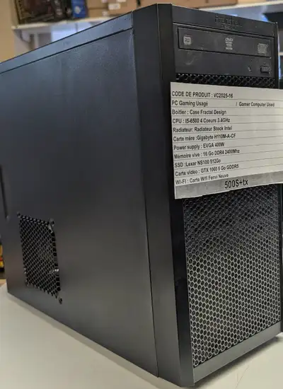 Ready2Go - PC GAMING i5-6500 GTX1060 16Go DDR4 SSD 512Go WiFi, View more