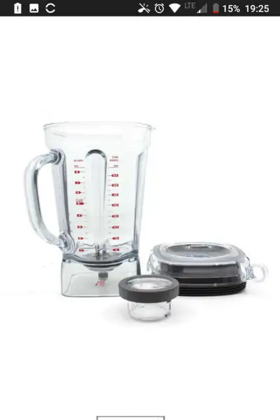 Works with Q series blenders. Also have BNIB tamper and scraper, if needed - see pics. Jug $228 for...