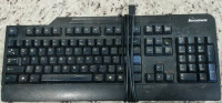 Lenovo KU-0225 USB wired keyboard