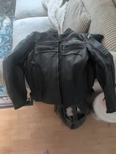 Fieldsheer Motorcycle Leather Jacket with Armour, View more