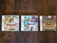 Dragon Quest IV, V, VI CIB Nintendo DS