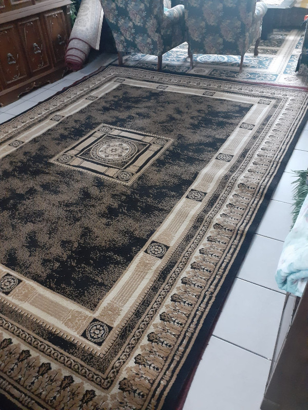 Beige and black beautiful carpet in Rugs, Carpets & Runners in Windsor Region - Image 2