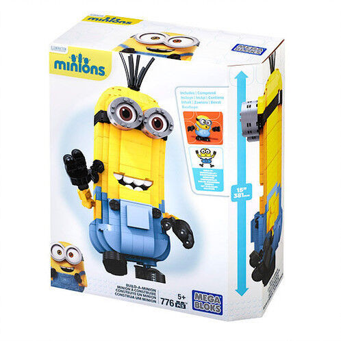 MEGA BLOKS MINIONS GÉANT 15" MINION À CONSTRUIRE 776 PIÈCES NEUF dans Jouets et jeux  à Longueuil/Rive Sud