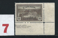 TIMBRE CANADA No. 270 Beau Choix (8iuh86FC)