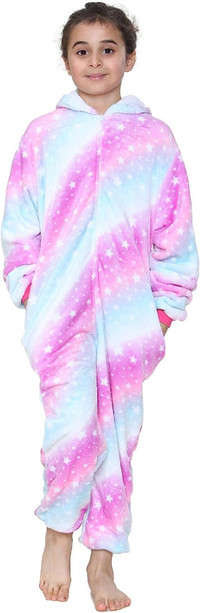 Unicorn Pajamas for Girls, Size 4-5 T (110 cm)