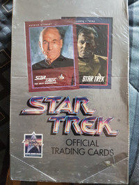 Star Trek Official Trading Cards unopened box vintage 1991