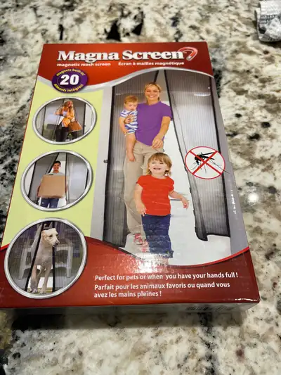 magna screen magnetic screen door, View more