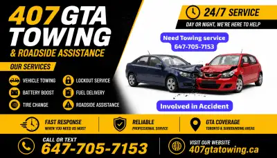 Towing service 647-705-7153, View more