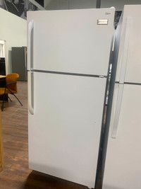 Nouveau - Réfrigérateur Blanc 28.po réusiné  avec garantie 1 an