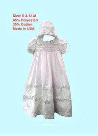 Baptism Gown, Dress and Outfit for both Boy & Girl