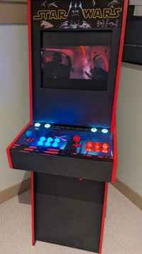 Full size arcade system 5000 games retro Star Wars theme