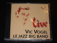 Vic Vogel - Le Jazz Big Band Live (1999) Neuf CD